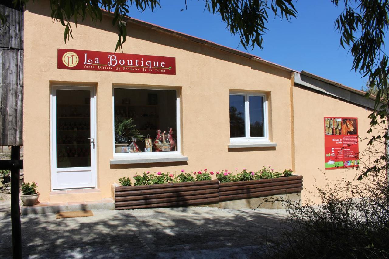 Gites Et Roulottes Au Domaine De La Trille Sainte-Foi Exteriér fotografie